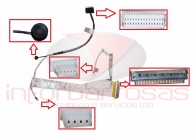 ASUS K52JR  LCD CABLE (1 CCFL)