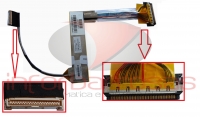 HP DV2 LCD CABLE (1J)