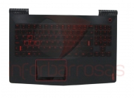 Teclado Lenovo Legion Y520-15IKBM Sem SD Card Com Top Cover