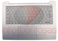 Teclado Lenovo IdeaPad 330S-14IKB Com Top Cover SILVER