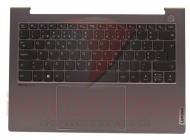 Teclado Lenovo ThinkBook 14 G4+ IAP Com Top Cover CINZA Artico