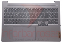 Teclado Lenovo IdeaPad Pro 5 16ARP8 Com Top Cover CINZA