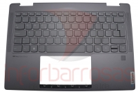Teclado Lenovo Yoga 7 2-in-1 14IML9 Com Topcover com Fingerprint STORM GREY