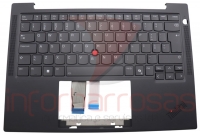 Teclado Lenovo ThinkPad T14s Gen 6 Com Backlight Com Top Cover BLACK