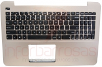 Teclado Asus A555LA-XX378H Com Topcover Ingles