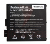 Bateria Asus A42-A4 A4000 4400mAh Compativel