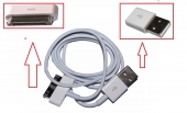 Iphone 3 e 4 Usb Data Cable