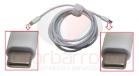 Cabo USB-C To USB-C Branco 2Mt
